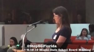 Moms Speak Out at Miami-Dade School Board Public Hearing about Wi-Fi Health Dangers