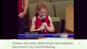 Children Sick After 4G/5G Small Cell Installation Sacramento City Council Meeting