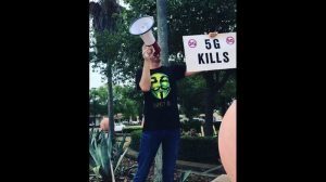 Global 5G Protest in Orlando